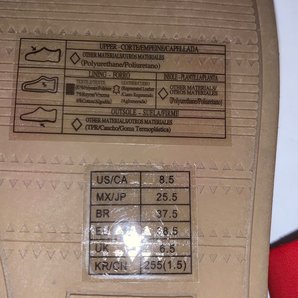 8.5 Coral Wide Strap Sandal Forever 21 - Picture 7 of 11